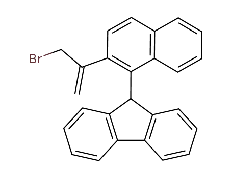 ap-2-<1-(bromomethyl)ethenyl>-1-(9-fluorenyl)naphthalene
