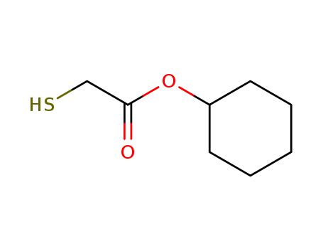 Acetic acid,2-mercapto-, cyclohexyl ester