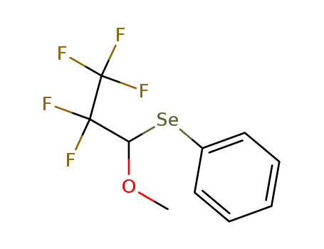 Molecular Structure of 140870-76-4 (Benzene, [(2,2,3,3,3-pentafluoro-1-methoxypropyl)seleno]-)