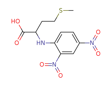 Molecular Structure of 1655-53-4 (N-2,4-DINITROPHENYL-DL-METHIONINE)