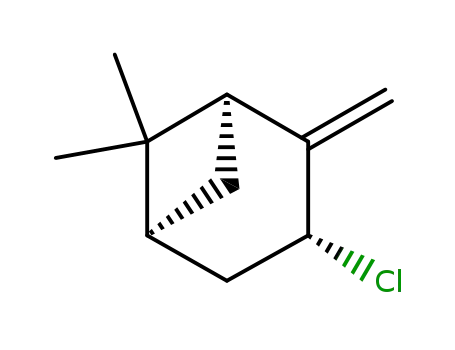 (+)-3-chloro-2<sup>(10)</sup>-pinene