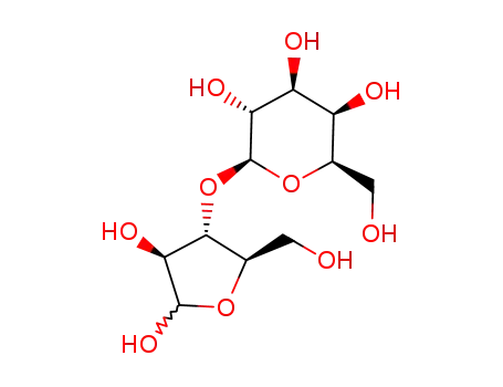 Molecular Structure of 61272-23-9 (3-O-(β-D-galactopyranosyl)-D-arabinose)