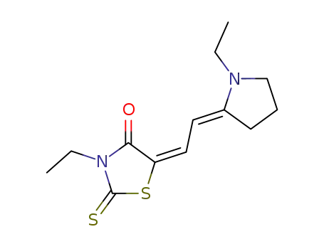 3-エチル-5-[2-(1-エチルピロリジン-2-イリデン)エチリデン]-2-チオキソ-4-チアゾリジノン