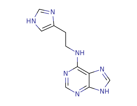 N-[2-(1H-imidazol-4-yl)ethyl]-1H-adenine