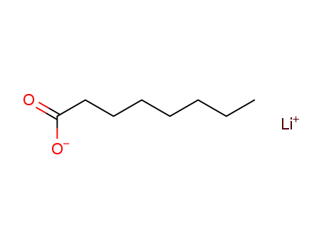 Molecular Structure of 16577-52-9 (lithium octanoate)