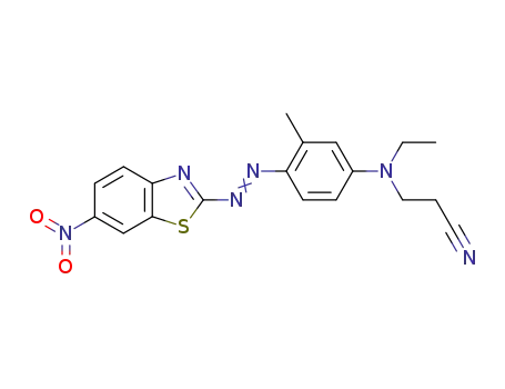 Molecular Structure of 61951-64-2 (Disperse Red 179)