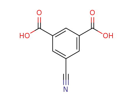 Molecular Structure of 23341-13-1 (5-cyanoisophthalic acid)