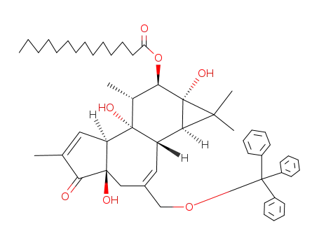 12-O-n-Tetradecanoyl-phorbol-<sup>(20)</sup>-tritylaether