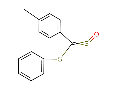 Molecular Structure of 64874-44-8 (Benzene, 1-methyl-4-[(phenylthio)sulfinylmethyl]-, (E)-)