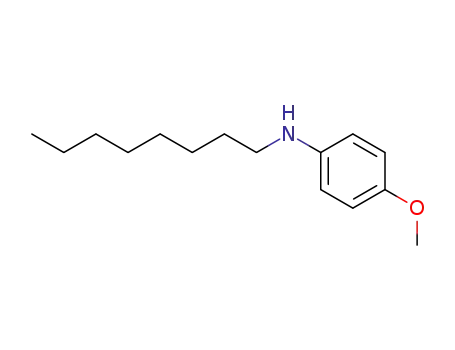 Molecular Structure of 16663-87-9 (N-octyl-p-anisidine)