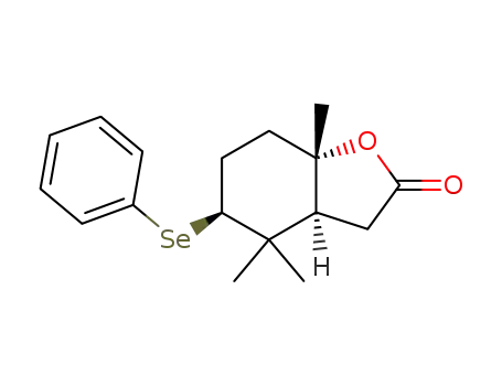 (3aS,5S,7aS)-4,4,7a-Trimethyl-5-phenylselanyl-hexahydro-benzofuran-2-one