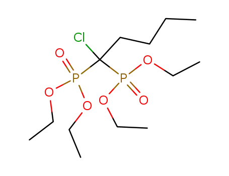 [1-Chloro-1-(diethoxy-phosphoryl)-pentyl]-phosphonic acid diethyl ester