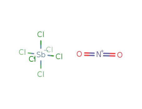 NO<sub>2</sub><sup>(1+)</sup>*SbCl<sub>6</sub><sup>(1-)</sup>=NO<sub>2</sub>SbCl<sub>6</sub>