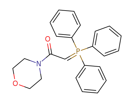 Morpholine, 4-[(triphenylphosphoranylidene)acetyl]-