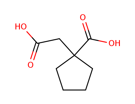 Cyclopentaneaceticacid, 1-carboxy- cas  62953-73-5
