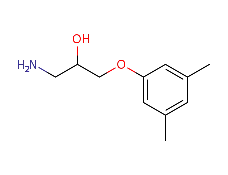 Molecular Structure of 66766-07-2 (2-Propanol, 1-amino-3-(3,5-dimethylphenoxy)-)