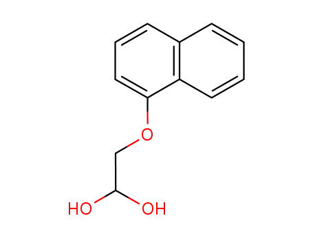 1,1-Ethanediol, 2-(1-naphthalenyloxy)-