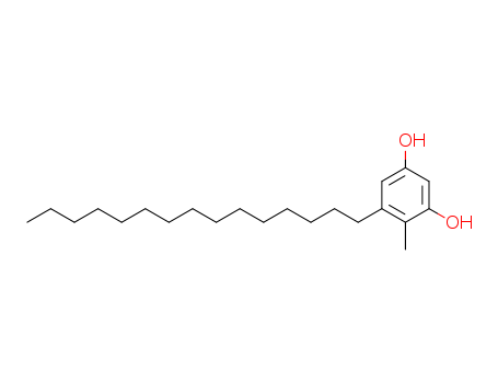 1,3-BENZENEDIOL,4-METHYL-5-PENTADECYL-CAS