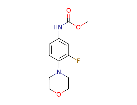 methyl-(3-fluoro-4-morpholinophenyl)carbamate