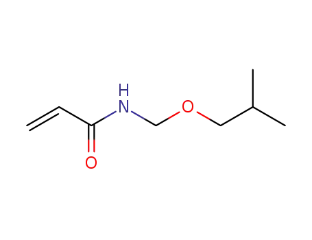 Molecular Structure of 16669-59-3 (N-(ISOBUTOXYMETHYL)ACRYLAMIDE)