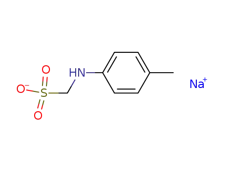Molecular Structure of 28141-40-4 ([(4-methylphenyl)amino]methanesulfonic acid)