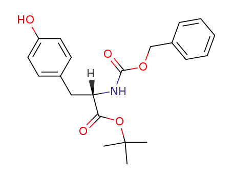 Molecular Structure of 16881-33-7 (Z-TYR-OTBU H2O)