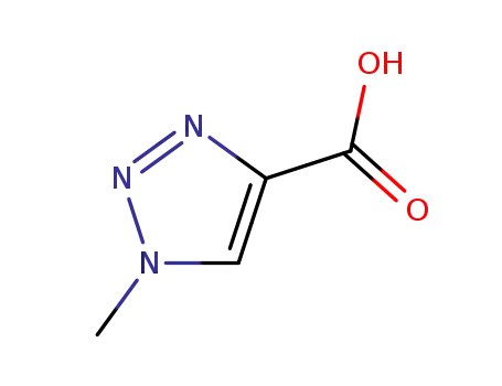 Molecular Structure of 16681-71-3 (1-Methyl-1H-1,2,3-triazole-4-carboxylic acid)