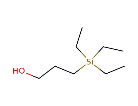 Molecular Structure of 2290-36-0 (3-(Triethylsilyl)propan-1-ol)