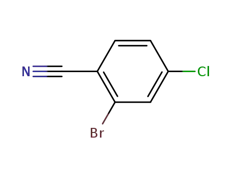 Molecular Structure of 57381-49-4 (2-Bromo-4-chlorobenzonitrile)