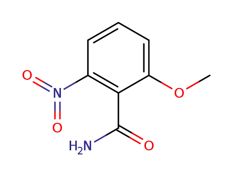 Molecular Structure of 64431-77-2 (2-Methoxy-6-nitrobenzaMide)
