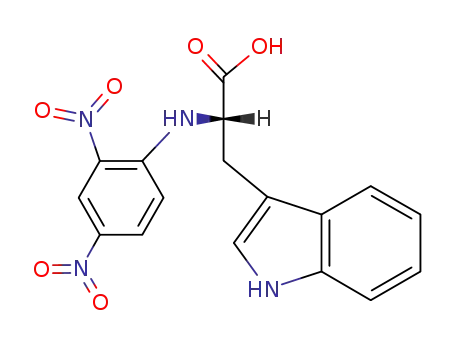 Molecular Structure of 1655-51-2 (DNP-L-TRYPTOPHAN)