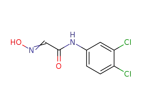 Molecular Structure of 6662-53-9 ((2E)-N-(3,4-DICHLOROPHENYL)-2-(HYDROXYIMINO)ACETAMIDE)