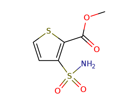 methyl 3-sulfamoylthiophene-2-carboxylate