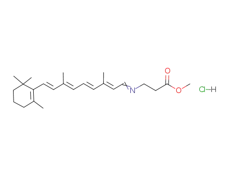 methyl N-retinylidene-β-aminopropionate hydrochloride