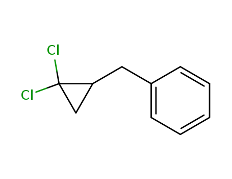 Molecular Structure of 939-78-6 (Benzene, [(2,2-dichlorocyclopropyl)methyl]-)