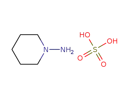 Molecular Structure of 1030616-37-5 (N-aminopiperidine hydrogen sulphate)