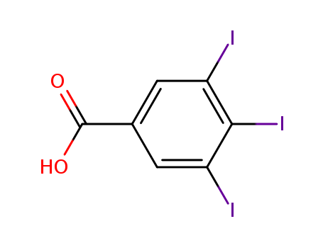 Benzoic acid,3,4,5-triiodo-