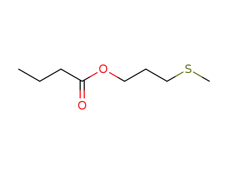 Molecular Structure of 16630-60-7 (3-(methylthio)propyl butyrate)
