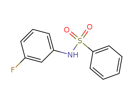 Benzenesulfonamide, N-(3-fluorophenyl)-