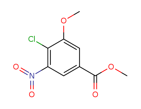 Methyl 4-chloro-3-methoxy-5-nitrobenzenecarboxylate  Cas no.63603-09-8 98%