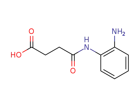 Molecular Structure of 83549-10-4 (N-(2-AMINO-PHENYL)-SUCCINAMIC ACID)