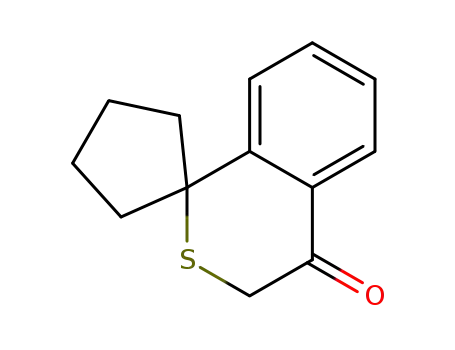 spiro<cyclopentane-1,1'-isothiochroman>-4'-one