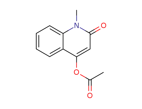 4-acetyloxy-1-methyl-1H-quinoline-2-chromone