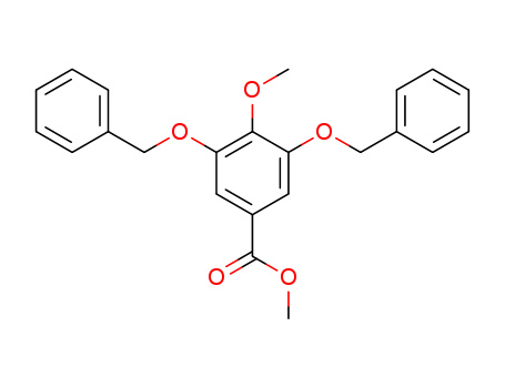Benzoic acid, 4-methoxy-3,5-bis(phenylmethoxy)-, methyl ester