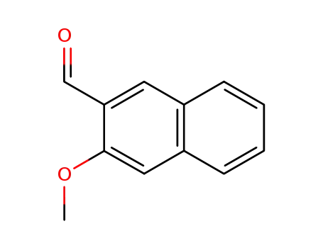 Molecular Structure of 56679-88-0 (3-Methoxy-2-naphthaldehyde)