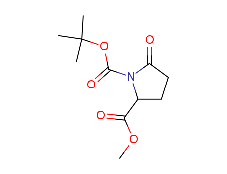 Methyl 1-Boc-5-oxopyrrolidine-2-carboxylate(861657-91-2)