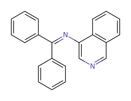 N-(diphenylmethylene)-isoquinolin-4-amine