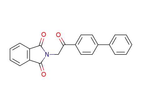 Molecular Structure of 980-09-6 (1H-Isoindole-1,3(2H)-dione, 2-(2-[1,1'-biphenyl]-4-yl-2-oxoethyl)-)