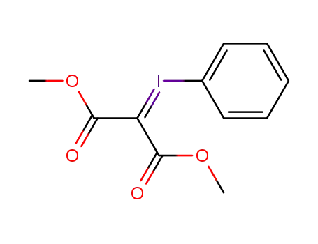 Molecular Structure of 145838-86-4 (bis(methoxycarbonyl)(phenyliodinio)methanide)