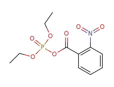 o-Nitro-benzoyl-diaethylphosphat
